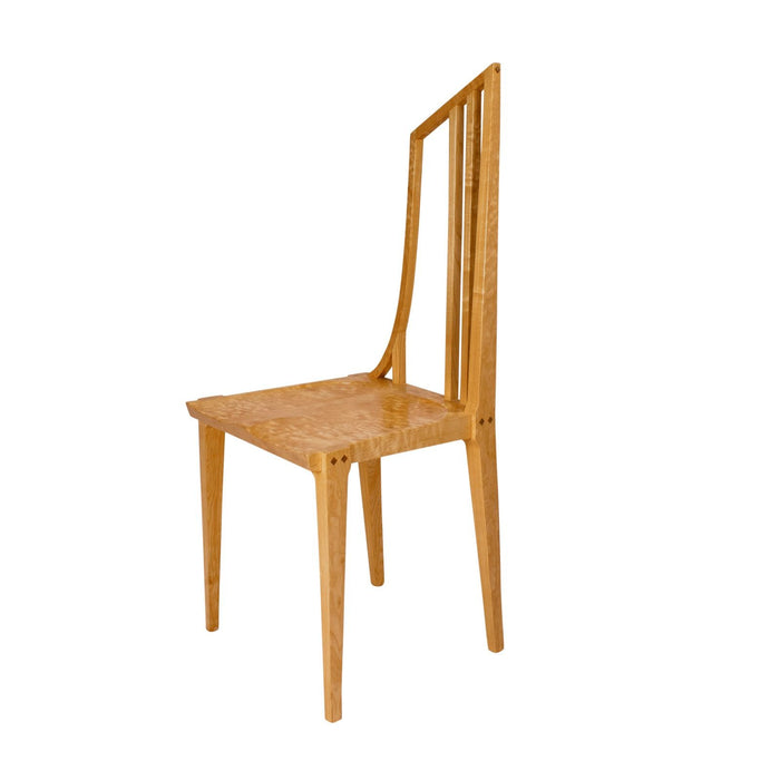 Craftsman Inlaid Side Chair, United States circa 1980