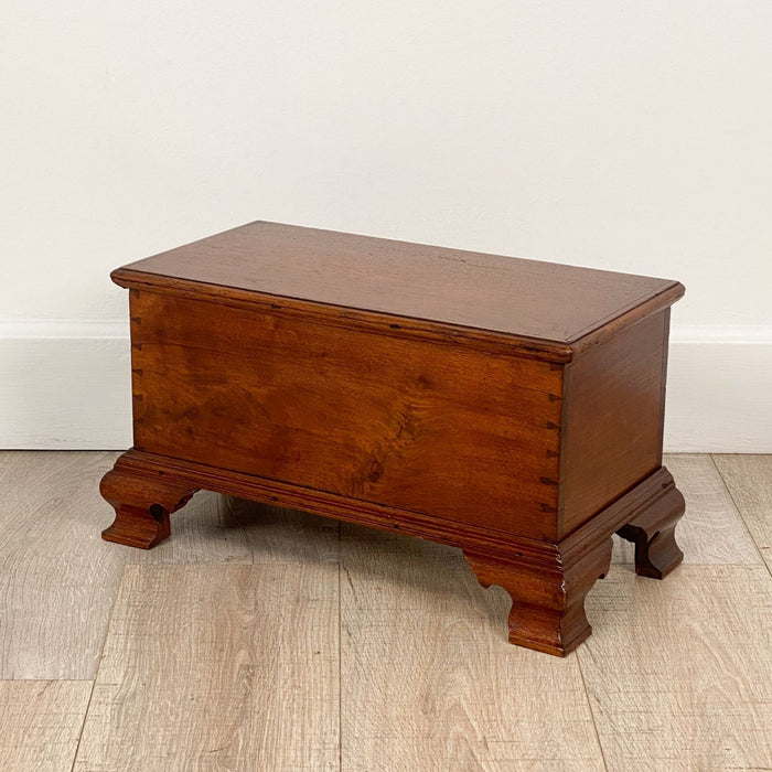 Provincial Small Chippendale Chest on Bracket Feet, American, 18th or 19th century