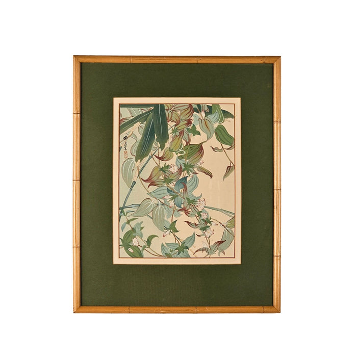 Mid-Century Japanese Painting on Silk