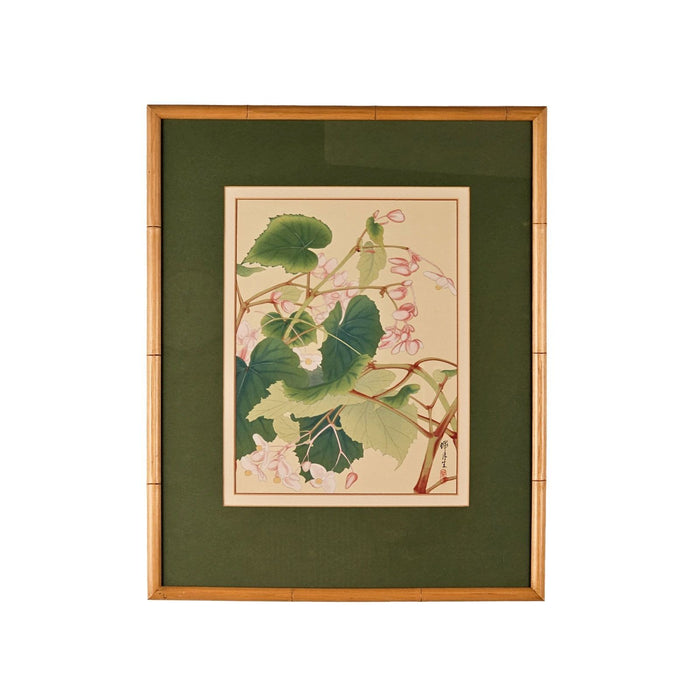 Mid-Century Japanese Painting on Silk