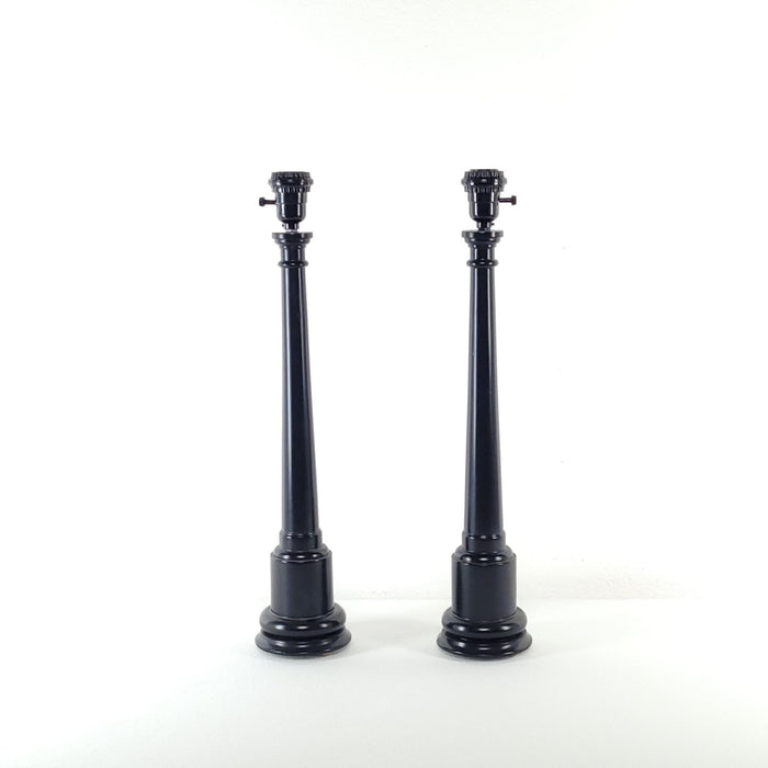 Pair of Vintage Column Lamps, U.S.A. circa 1970