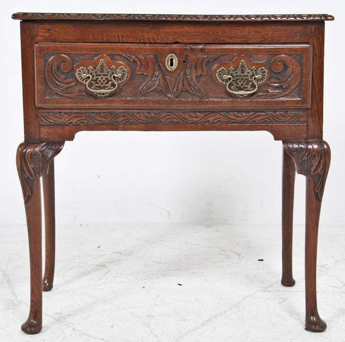 1790s Scottish Chestnut One Drawer Table