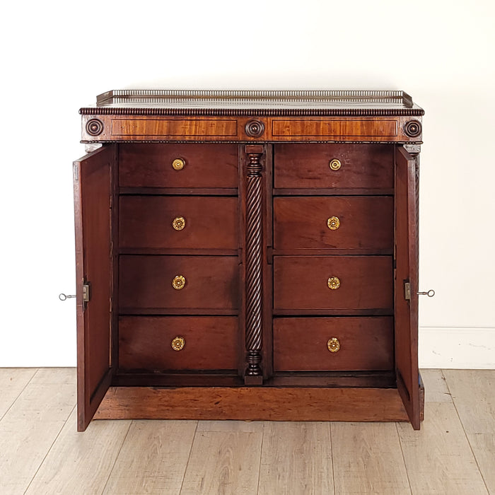 English Regency Period Mahogany Cabinet