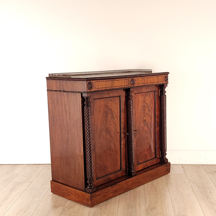 English Regency Period Mahogany Cabinet