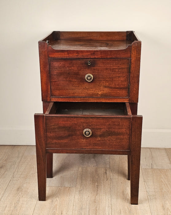 George III Period Mahogany Commode, circa 1790