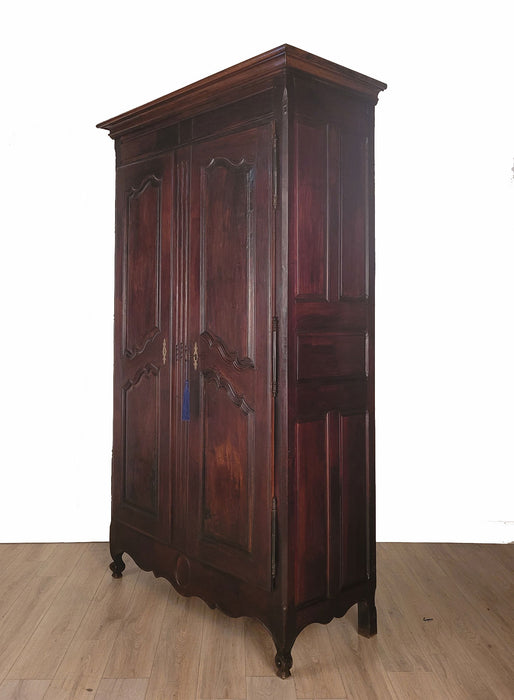 Large Louis XVI Style Walnut Armoire, France circa 1840