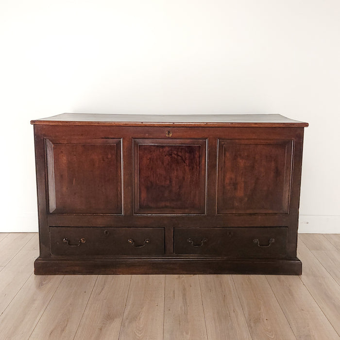 George I Oak Mule Chest, England circa 1720