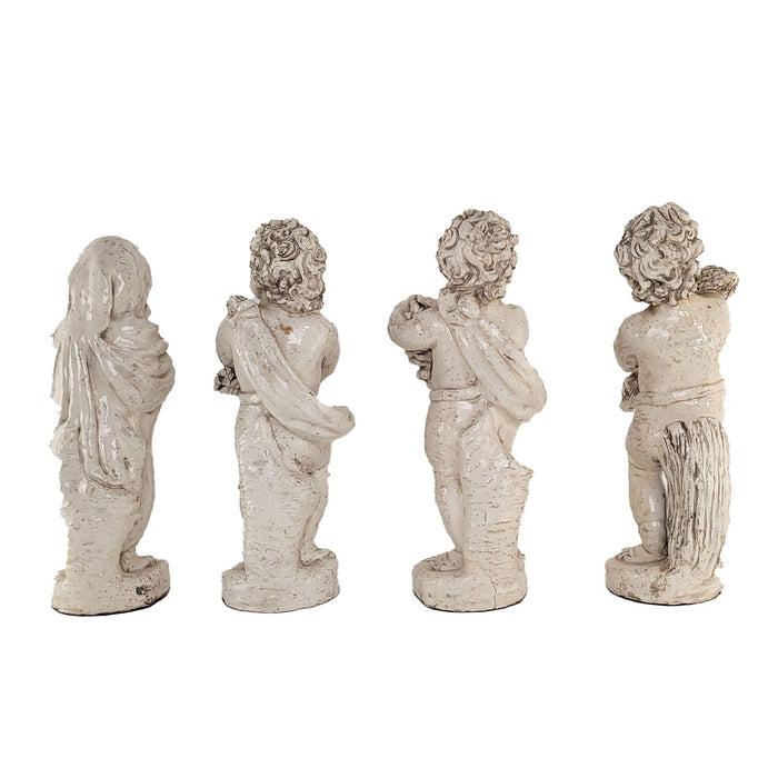 Faïence Pottery Figures of the Four Seasons, Probably Italy, circa 1900