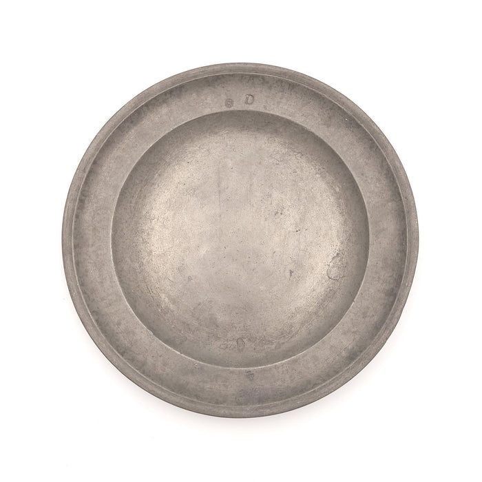 Set of Three Pewter Plates, France, circa 1740 or earlier