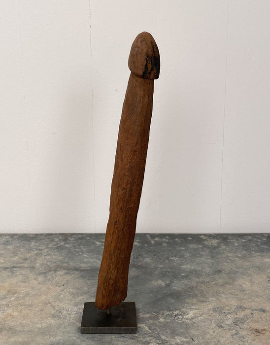 Wood Phallus, Togo Africa circa 1920